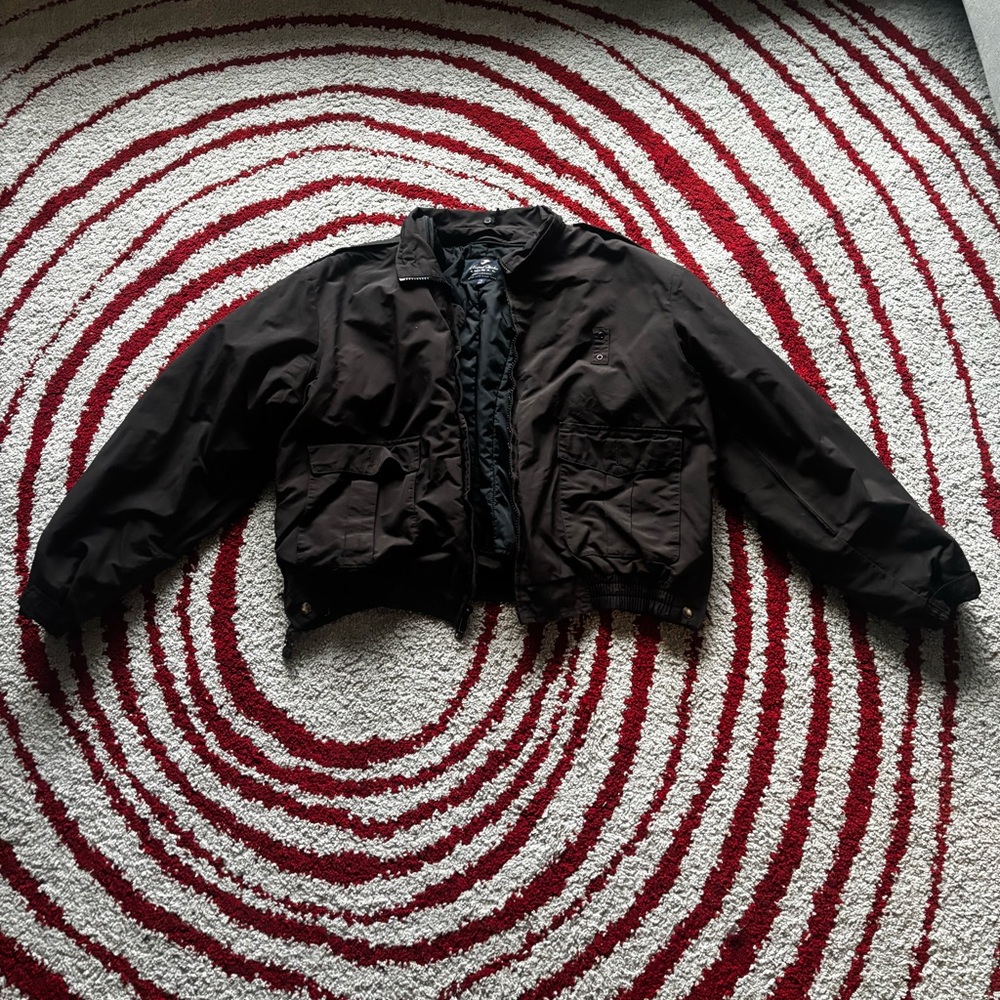 Newport Harbor Brown Vintage Bomber Jacket 2XL